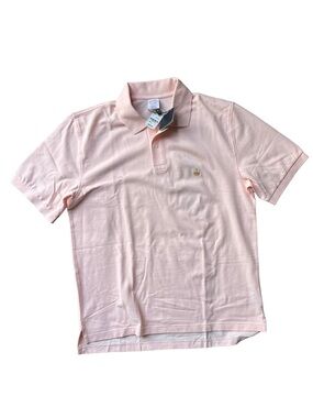 NWT Brooks Brothers Men's Light Pink Performance Polo